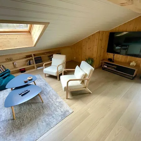 Chaleureux 2 Mansarde Aux Houches Apartamento